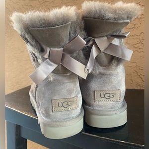 Ugg Mini Bailey Boot Gray